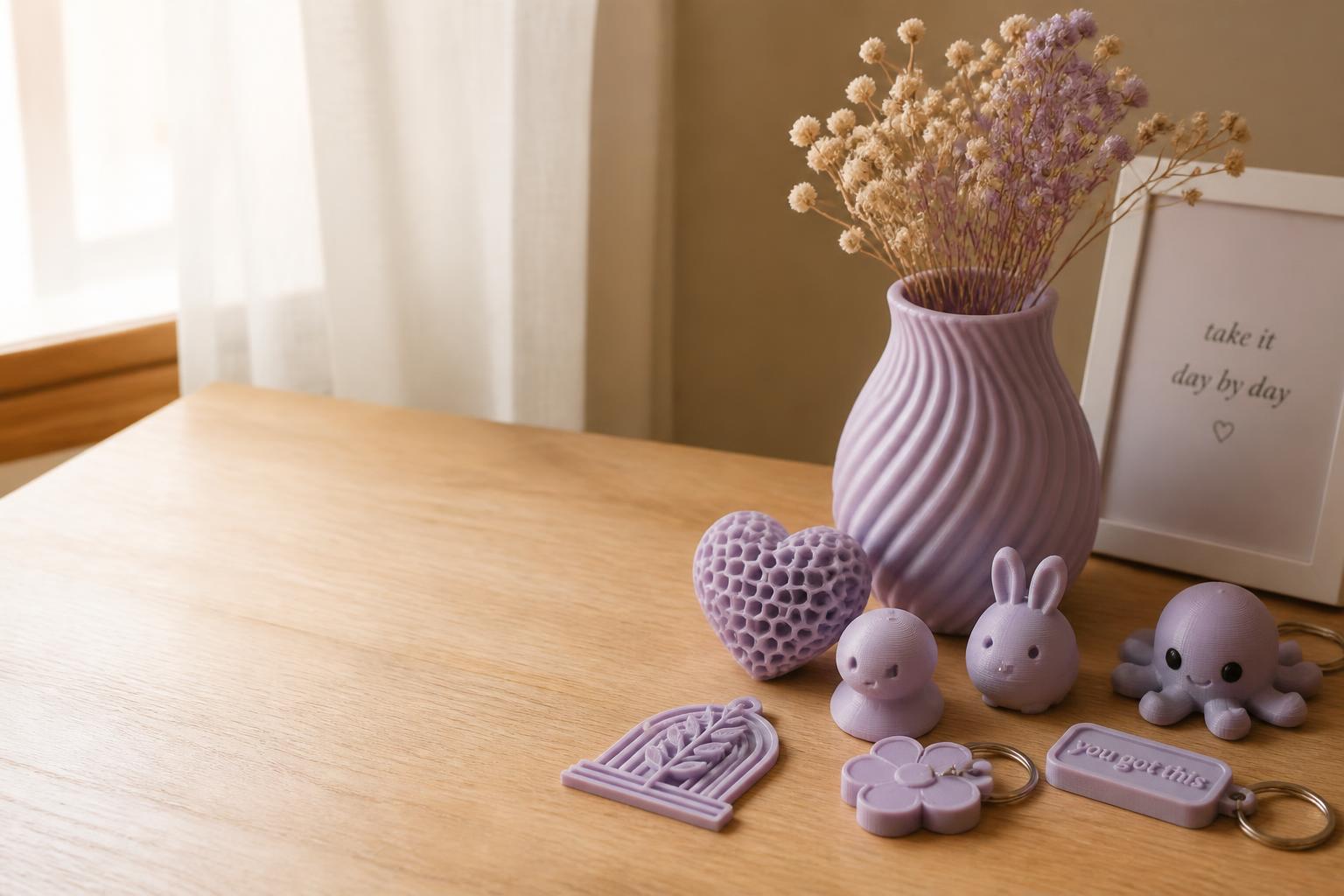 Peças em impressão 3D da Tatilab.3D